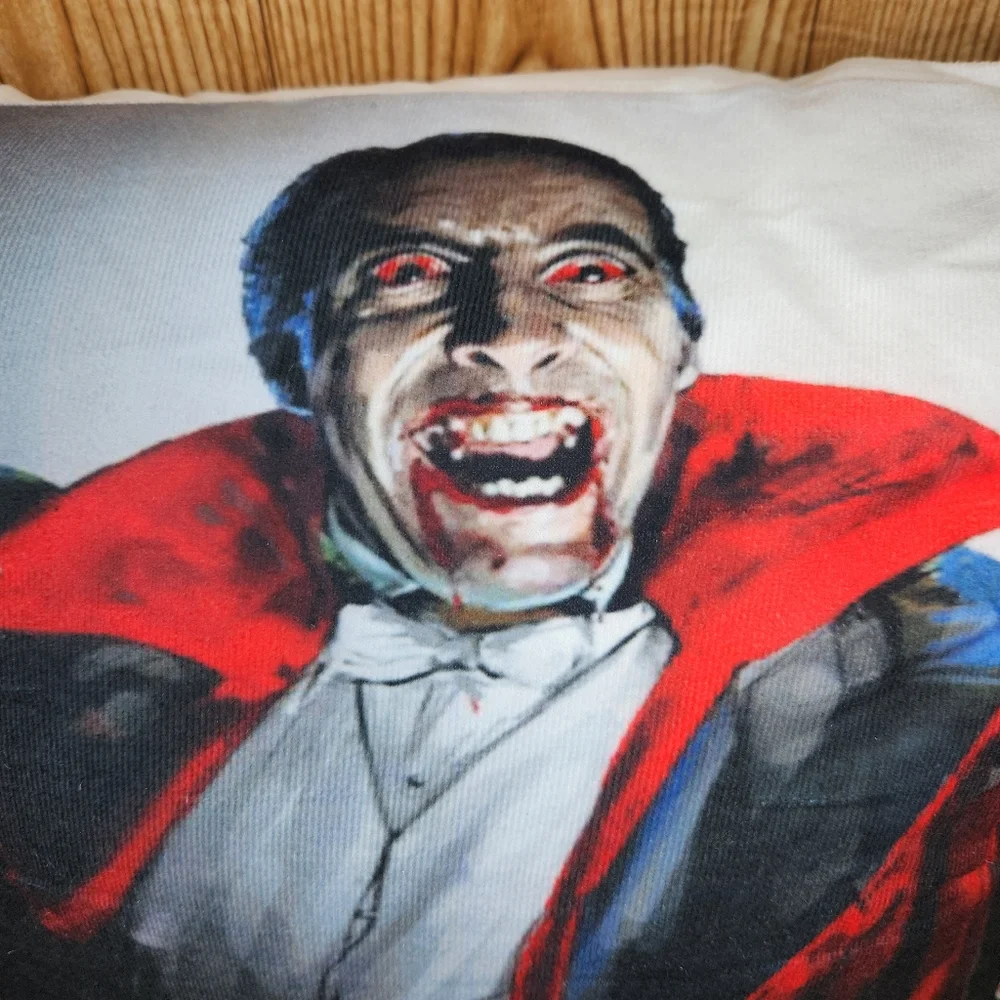 Horror Halloween Vampire‎ Decorative Accent Pillow